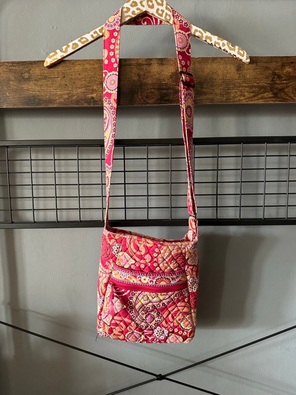 Vera Bradley Quilted Floral Crossbody